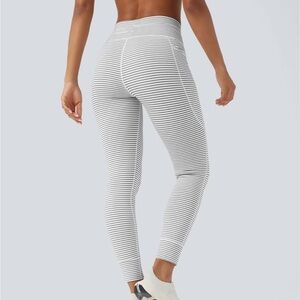 Halara Striped High-Waisted Leggings